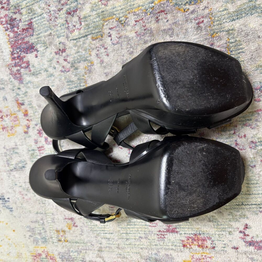 Saint Laurent Tribute Platform Sandals - Picture 9 of 13